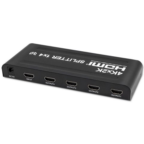 QOLTEC ROZDZIELACZ SPLITTER 4XHDMI 4KX2K | 3.4GB/S