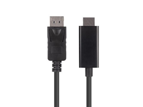 LANBERG KABEL DISPLAYPORT (M) V1.1->HDMI (M) 1M CA-DPHD-11CC-0010-BK LANBERG KABEL DISPLAYPORT (M) V1.1->HDMI (M) 1M CA-DPHD-11CC-0010-BK