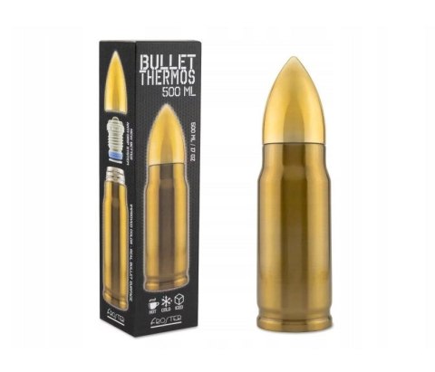 Termos Bullet Brass nabój 500 ml Termos Bullet Brass nabój 500 ml