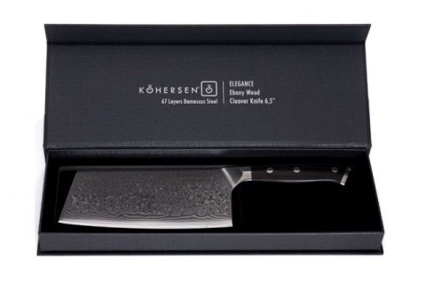 Tasak Cleaver Kohersen Elegance Ebony Wood 16,5cm