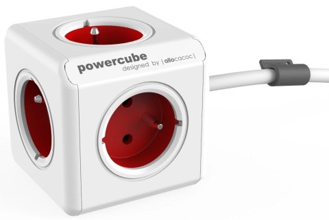 Przedłużacz allocacoc PowerCube Extended 2304/FREXPC (3m; kolor czerwony) Przedłużacz allocacoc PowerCube Extended 2304/FREXPC (3m; kolor czerwony)