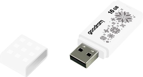GOODRAM FLASHDRIVE 16GB UME2-WINTER WHITE USB 2.0 GOODRAM FLASHDRIVE 16GB UME2-WINTER WHITE USB 2.0