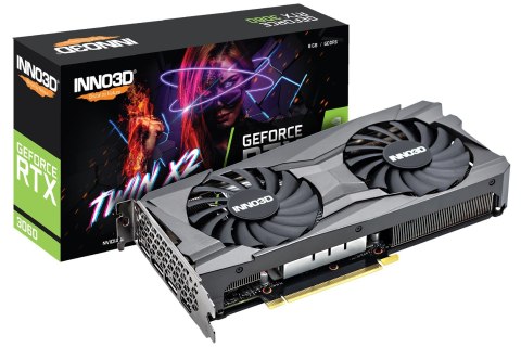 Karta graficzna INNO3D GeForce RTX 3060 TWIN X2 8GB GDDR6