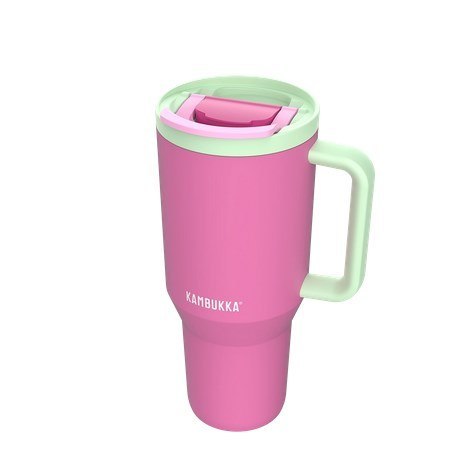 Kubek termiczny z teleskopową słomką Kambukka Rio Tumbler 950ml Bubblegum Mint