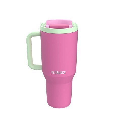 Kubek termiczny z teleskopową słomką Kambukka Rio Tumbler 950ml Bubblegum Mint