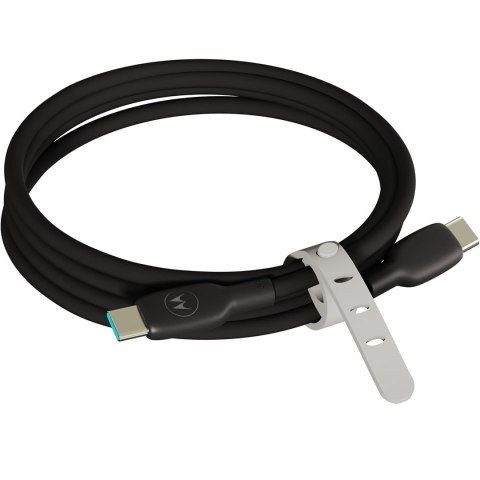 Motorola Silicone Cable C-C 5A 2m, Black