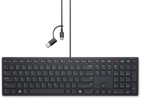 Dell Klawiatura przewodowa - KB525C - US Dell Klawiatura przewodowa - KB525C - US