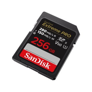 KARTA SANDISK EXTREME PRO SDXC 256GB 280/150 MB/s V60 UHS-II