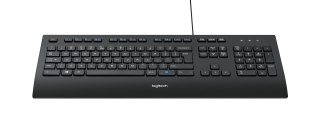 Klawiatura Logitech 920-005217 (USB 2.0; kolor czarny)