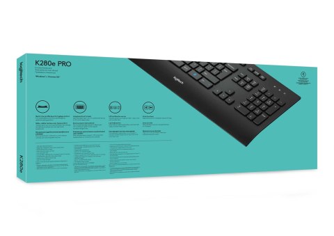 Klawiatura Logitech 920-005217 (USB 2.0; kolor czarny)