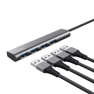 Trust HALYX 4 Portowy USB HUB