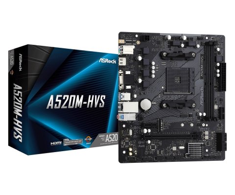 Płyta główna Asrock A520M-HVS Płyta główna Asrock A520M-HVS