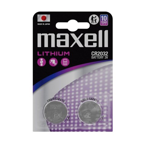 MAXELL CR2032 Bateria specjalistyczna 2 szt.