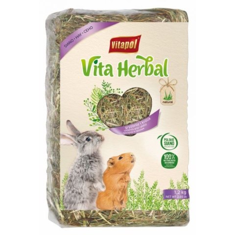 VITAPOL Vita Herbal - siano dla gryzoni - 1,2 kg VITAPOL Vita Herbal - siano dla gryzoni - 1,2 kg