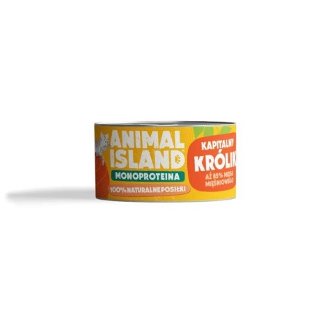 ANIMAL ISLAND Królik - Karma mokra dla kotów - 100g