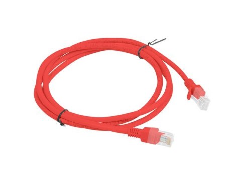 PATCHCORD KAT.5E UTP 1.5M CZERWONY FLUKE PASSED LANBERG 10-PACK