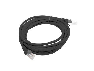 PATCHCORD KAT.6 UTP 3M CZARNY FLUKE PASSED LANBERG 10-PACK