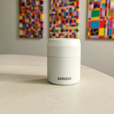 Kambukka termos obiadowy Bora 600ml Chalk White Kambukka termos obiadowy Bora 600ml Chalk White