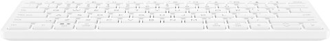 Klawiatura HP 350 Compact Multi-Device Bluetooth Keyboard bezprzewodowa biała 692T0AA Klawiatura HP 350 Compact Multi-Device Bluetooth Keyboard bezprzewodowa biała 692T0AA
