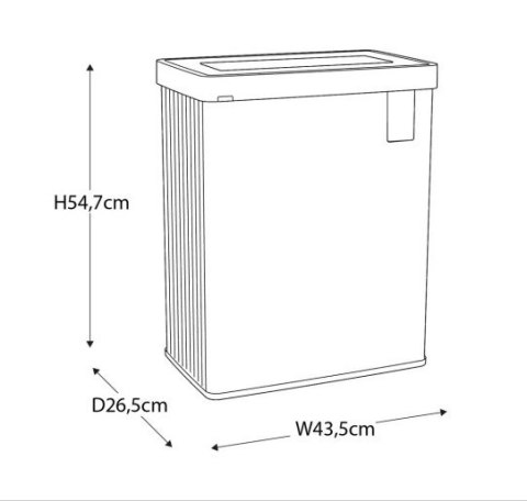 Kosz do recyklingu 54 L 258986 KETER Kosz do recyklingu 54 L 258986 KETER