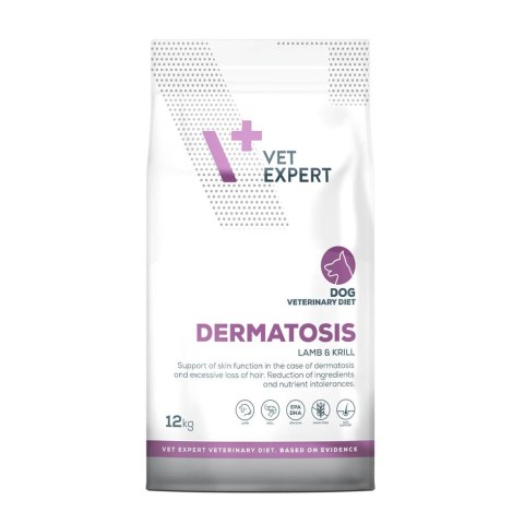 VetExpert Veterinary Diet Dermatosis dog Lamb&Krill 12kg VetExpert Veterinary Diet Dermatosis dog Lamb&Krill 12kg
