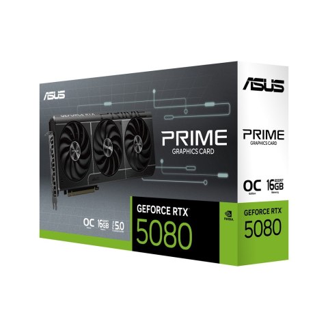 Karta graficzna ASUS PRIME GeForce RTX 5080 OC 16GB