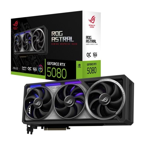 Karta graficzna ASUS ROG ASTRAL GeForce RTX 5080 OC 16GB