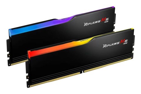 G.SKILL RIPJAWS M5 RGB DDR5 2X48GB 6000MHZ CL30-36 BLACK F5-6000J3036F48GX2-RM5RK G.SKILL RIPJAWS M5 RGB DDR5 2X48GB 6000MHZ CL30-36 BLACK F5-6000J3036F48GX2-RM5RK