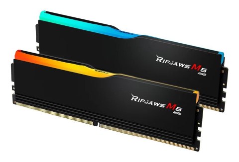G.SKILL RIPJAWS M5 RGB DDR5 2X48GB 6000MHZ CL30-36 BLACK F5-6000J3036F48GX2-RM5RK G.SKILL RIPJAWS M5 RGB DDR5 2X48GB 6000MHZ CL30-36 BLACK F5-6000J3036F48GX2-RM5RK