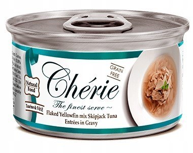 Cherie MIKS TUŃCZYKA W SOSIE zestaw 24 x 80g