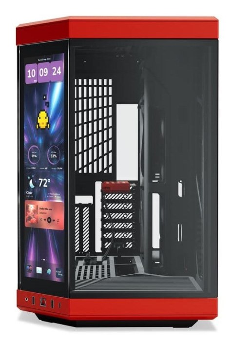 Hyte Y70 Midi Tower Touch Infinite - Black Cherry