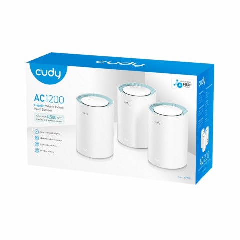 CUDY M1300(3-Pack) | Mesh, WiFi 5, 2,4GHz/5GHz, CUDY M1300(3-Pack) | Mesh, WiFi 5, 2,4GHz/5GHz,