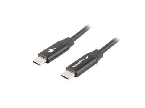 LANBERG KABEL USB-C 2.0 M/M 1.8M PREMIUM QC 4.0 POWER DELIVERY 60W CZARNY CA-CMCM-40CU-0018-BK LANBERG KABEL USB-C 2.0 M/M 1.8M PREMIUM QC 4.0 POWER DELIVERY 60W CZARNY CA-CMCM-40CU-0018-BK