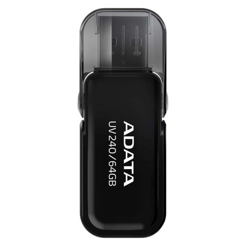 Pendrive ADATA UV240 AUV240-64G-RBK (64GB; USB 2.0; kolor czarny) Pendrive ADATA UV240 AUV240-64G-RBK (64GB; USB 2.0; kolor czarny)