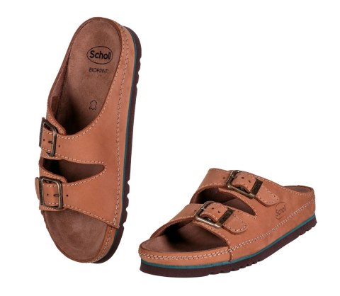Wygodne sandały Scholl AIR BAG BACK STRAP BRĄZ 43 Wygodne sandały Scholl AIR BAG BACK STRAP BRĄZ 43