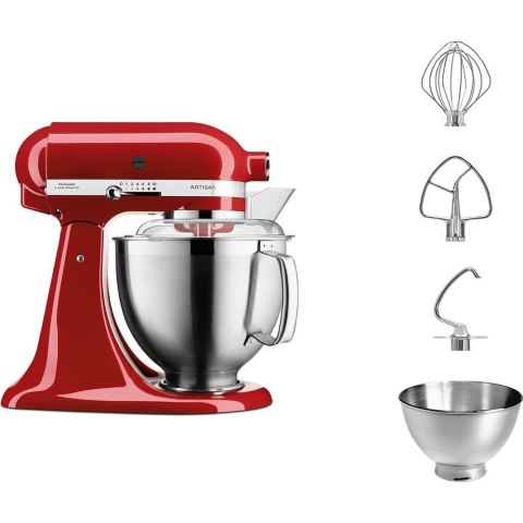 Robot KitchenAid Artisan 5KSM185PSEER czerwony Robot KitchenAid Artisan 5KSM185PSEER czerwony