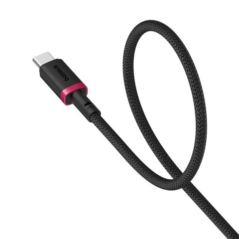 Kabel Baseus Dura USB-Typ C 60W 1m (czerwono-czarny)