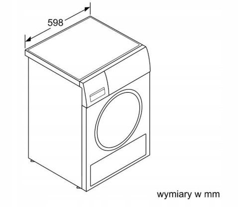 Suszarka do bielizny BOSCH WQG245APPL Suszarka do bielizny BOSCH WQG245APPL