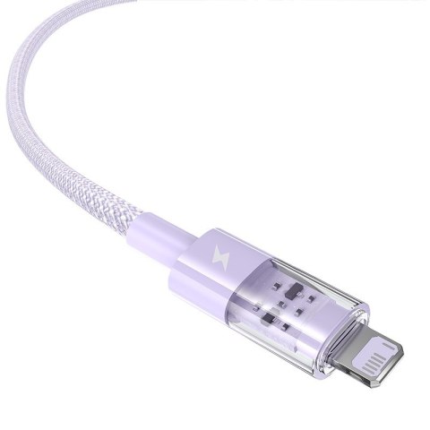 Kabel Baseus Gem 2.4A 2m (fioletowy)