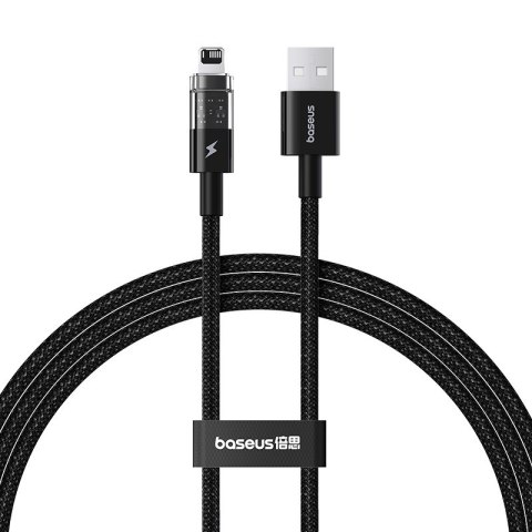 Kabel Baseus Gem Typ C 2.4A 1m (czarny)