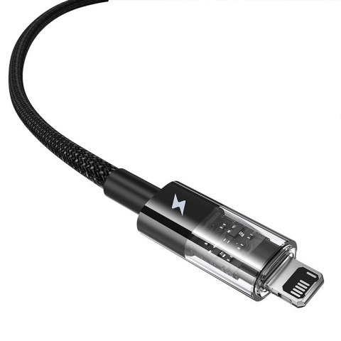 Kabel Baseus Gem Typ C 2.4A 2m (czarny)