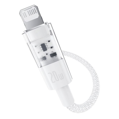 Kabel Baseus Gem USB C-IP 20W 1m (biały) Kabel Baseus Gem USB C-IP 20W 1m (biały)