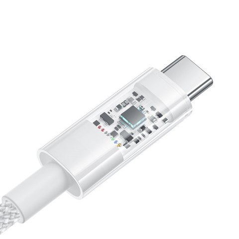 Kabel Baseus Gem USB-USB C 100W 2m (biały) Kabel Baseus Gem USB-USB C 100W 2m (biały)