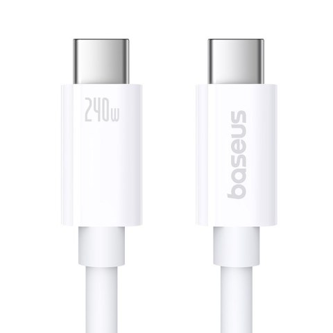 Kabel Baseus Superior Typ C-Typ C 240W 1m (biały)