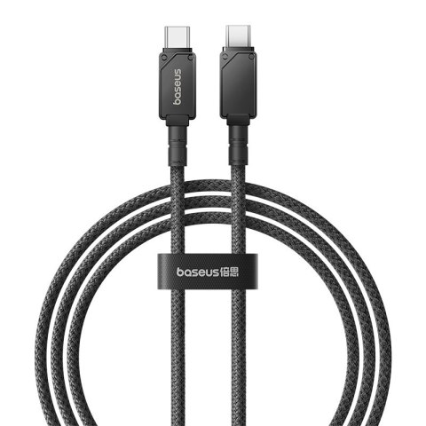Kabel Baseus Unbreakable Typ C-Typ C 100W 1m (czarny) Kabel Baseus Unbreakable Typ C-Typ C 100W 1m (czarny)