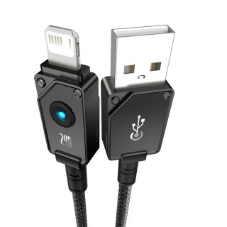 Kabel Baseus Unbreakable USB-IP 2.4A 1m (czarny)