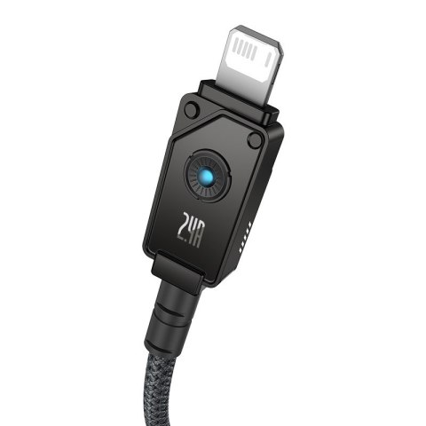 Kabel Baseus Unbreakable USB-IP 2.4A 1m (czarny)