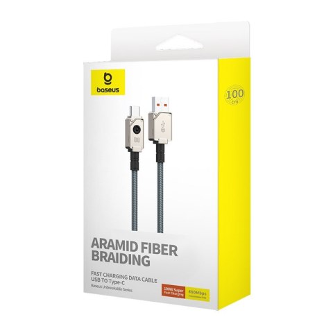 Kabel Baseus Unbreakable USB-USB C 100W 1m (biały)