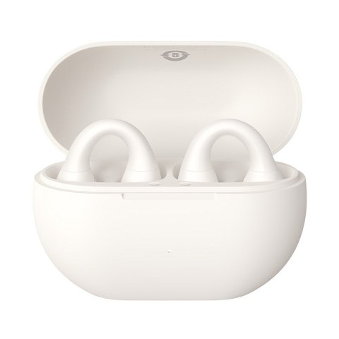 Słuchawki powietrzne Baseus Bass 15 Clip Open-Ear (biały)
