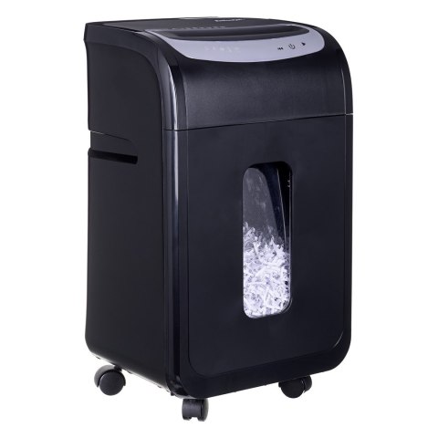 Niszczarka Activejet ASH-2502C, P-4, 28 l, ścinki 4x40 mm, czarna Niszczarka Activejet ASH-2502C, P-4, 28 l, ścinki 4x40 mm, czarna